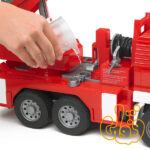 MAN TGA Feuerwehr m.Drehleiter Wasserp, Light & Sound Module 02771