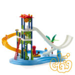 Water Park with Slides 6669