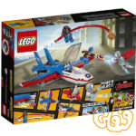 Captain America Jet Pursuit 76076