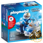 Police Bike with LED Light 6923