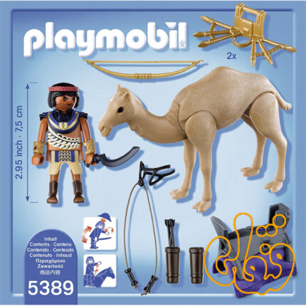 egyptian warrior with camel 5389