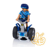 policewoman with balance racer 6877
