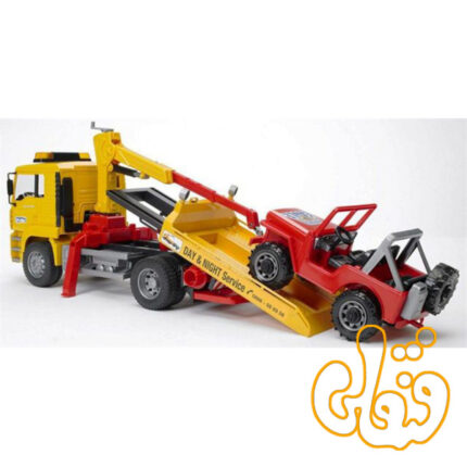 MAN TGA Abschlepp-LKW mit Geländewagen 02750