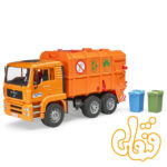 MAN TGA Garbage truck orange 02760
