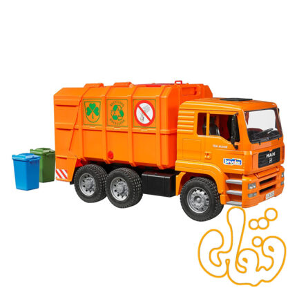 MAN TGA Garbage truck orange 02760