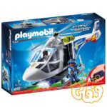 هلی کوپتر پلیس همراه چراغ قوه Police Helicopter with LED Searchlight 6921