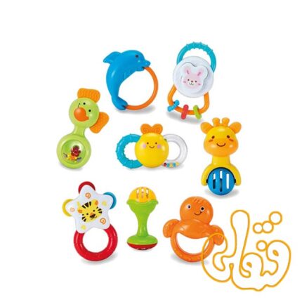 ست جغجغه 8 تایی Fun 'n Play Rattle Set 3080