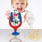 خرگوش چرخشی صندلی غذای کودک Spinning Highchair Activity 89121