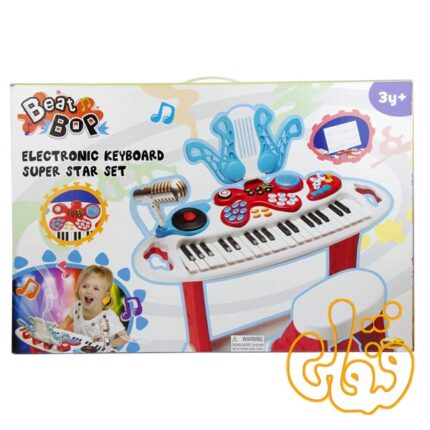 ارگ الکترونیکی پایه دار Electronic Keyboard Super Star Set 2072