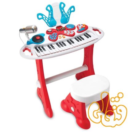 ارگ الکترونیکی پایه دار Electronic Keyboard Super Star Set 2072