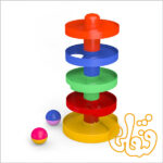 بازی توپ و سرسره 5 طبقه