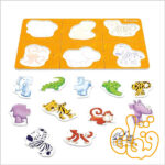 6 پازل حیوانات در جنگل - Image 4