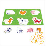 6 پازل حیوانات در مزرعه - Image 3