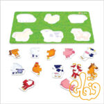 6 پازل حیوانات در مزرعه - Image 4