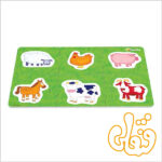 6 پازل حیوانات در مزرعه - Image 2