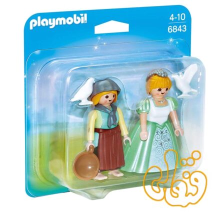 شاهزاده و خدمتکار پلی موبیل Collectable Princess and Handmaid Duo 6843