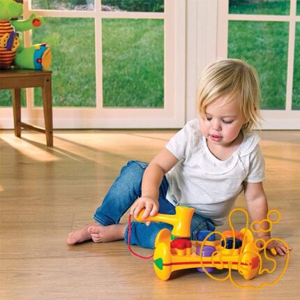 صفحه فکری جاگذاری اشکال تولو Shape Sorter Play Bench 89560