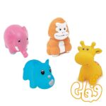پوپت حمام حیوانات جنگل با جای مخصوص تولو Jungle Squirters 50405