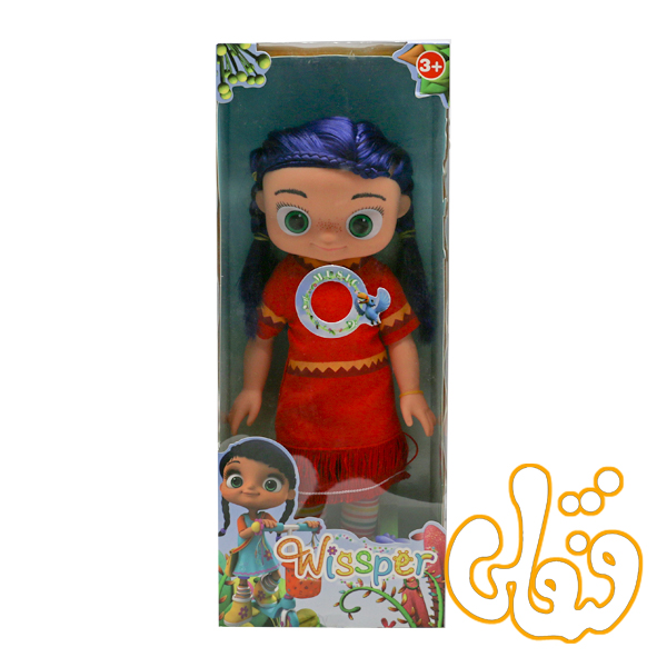 306 (4) عروسک موزیکال چشم درشت ویسپر 802