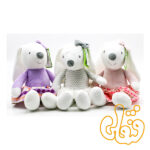 عروسک خرگوش لباسدار دختر 100131B