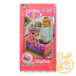 تخت و گهواره عروسک 2 حالته - Image 2