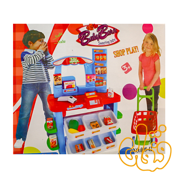 457 (2) سوپر مارکت با چرخ خرید 008-42