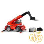 ماشین لودر و بالابر دستی تلسکوپی Manitou MRT 2150 Telescopic loader 02129 - Image 3