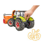 ماشین تراکتور با زنجیرهای برف Claas Axion 950 with Snow Chains and Snow Blower 03017 - Image 5