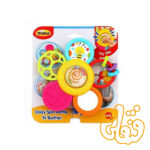 جغجغه و دندانگیر چرخشی وین فان Daisy Spin Rattle 'N Teether 776