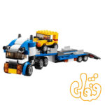 ساختنی لگو 3 مدل تریلی حمل ماشین 3114 - Image 4