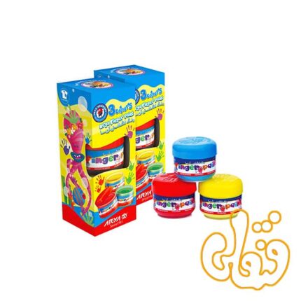 رنگ انگشتی 3 رنگ آریا 7004