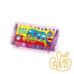پاستل روغنی 12 رنگ کیفی پلاستیکی آریا 2010 - Image 2