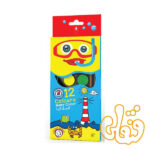 آبرنگ 12 رنگ طرح کمان بزرگ آریا 5009 - Image 4