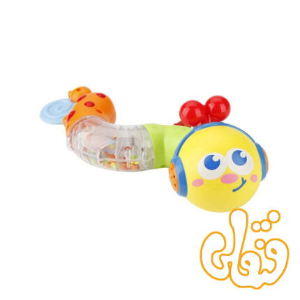 جغجغه و دندانی کرم موزیکال هولی تویز 917