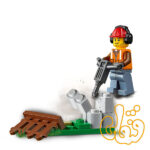 ساختنی لگو لودر ساختمانی Construction Loader 60219 - Image 6