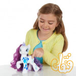 عروسک پونی ریریتی درخشنده Glamor Glow Rarity Pony B0367 - Image 6
