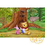پازل چوبی 2*24 قطعه وینی پو 150018
