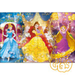 پازل چوبی 2*50 پرنسس های دیسنی 160013 - Image 3