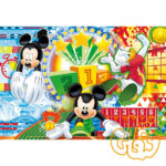 پازل چوبی 2*24 میکی موس و دوستان 150019