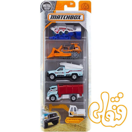 ست 5 عددی ماشینهای کار اقیانوس Ocean Works Matchbox FMV30