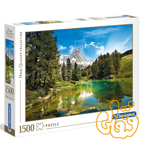 پازل کلمنتونی 1500 قطعه دریاچه آبی Blue lake 31680 پازل کلمنتونی 1500 قطعه دریاچه آبی Blue lake 31680