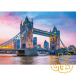 پازل کلمنتونی 1500 قطعه غروب برج بریج Tower Bridge sunset 31816 - Image 2