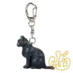 آویز کلید گربه موجو Cat Keychain 387456