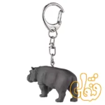 آویز کلید اسب آبی موجو Hippo Keychain 387489 - Image 3