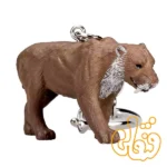 آویز کلید ببر دندان خنجری موجو Saber-toothed tiger Keychain 387450 - Image 3