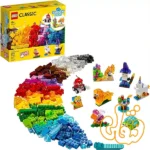 ساختنی لگو کلاسیک آجرهای خلاقانه شفاف LEGO Classic Creative Transparent Bricks 11013