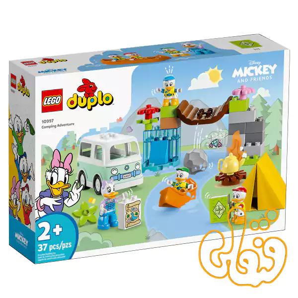 ساختنی لگو داپلو ماجراجویی کمپینگ دیزنی میکی و دوستان Disney Mickey and Friends Camping Adventure 10997 ساختنی لگو داپلو ماجراجویی کمپینگ دیزنی میکی و دوستان Disney Mickey and Friends Camping Adventure 10997