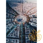 پازل 1000 قطعه رونزبرگر پاریس از نمای بالا Paris from above 15990 - Image 2