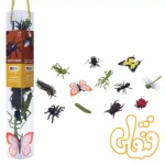 مجموعه 12 عددی حشرات و عنکبوت موجو Insects and Spiders Tube 380058