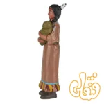 فیگور مادر بومی آمریکا با نوزاد موجو Native American Mother with Baby 386502 - Image 3